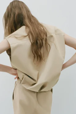 Online CHALECO OVERSIZE VOLUMEN ZW COLLECTION Mujer Chaquetas / Cazadoras