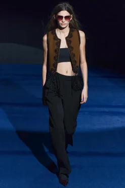 Hot CHALECO PUNTO ABALORIOS Mujer Blazers / Chalecos|Cárdigan / Jerséis