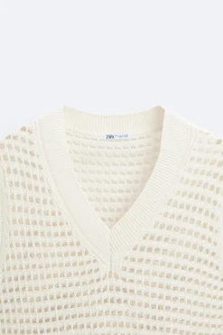 Best CHALECO PUNTO CALADOS Hombre Jerséis / Chaquetas