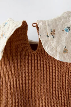 Niños ZARA 1½ - 6 Años·Punto|6 - 18 Meses·Punto<CHALECO PUNTO COMBINADO CAMISA