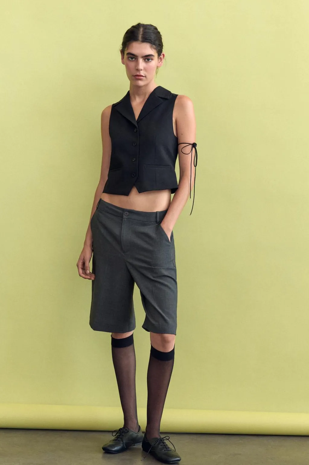 Sale CHALECO RECTO CAMISERO Mujer Blazers / Chalecos