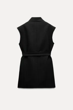 Fashion CHALECO VESTIDO CINTURÓN ZW COLLECTION Mujer Blazers / Chalecos