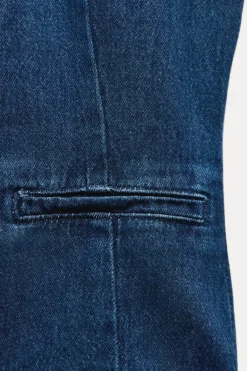 Best CHALECO Z1975 DENIM BOTÓN FORRADO Mujer Tops / Bodies