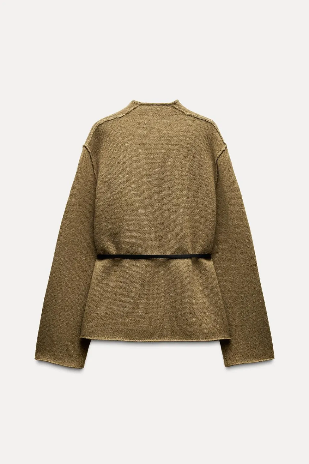 Sale CHAQUETA 100% LANA CINTURÓN Mujer Blazers / Chalecos|Cárdigan / Jerséis