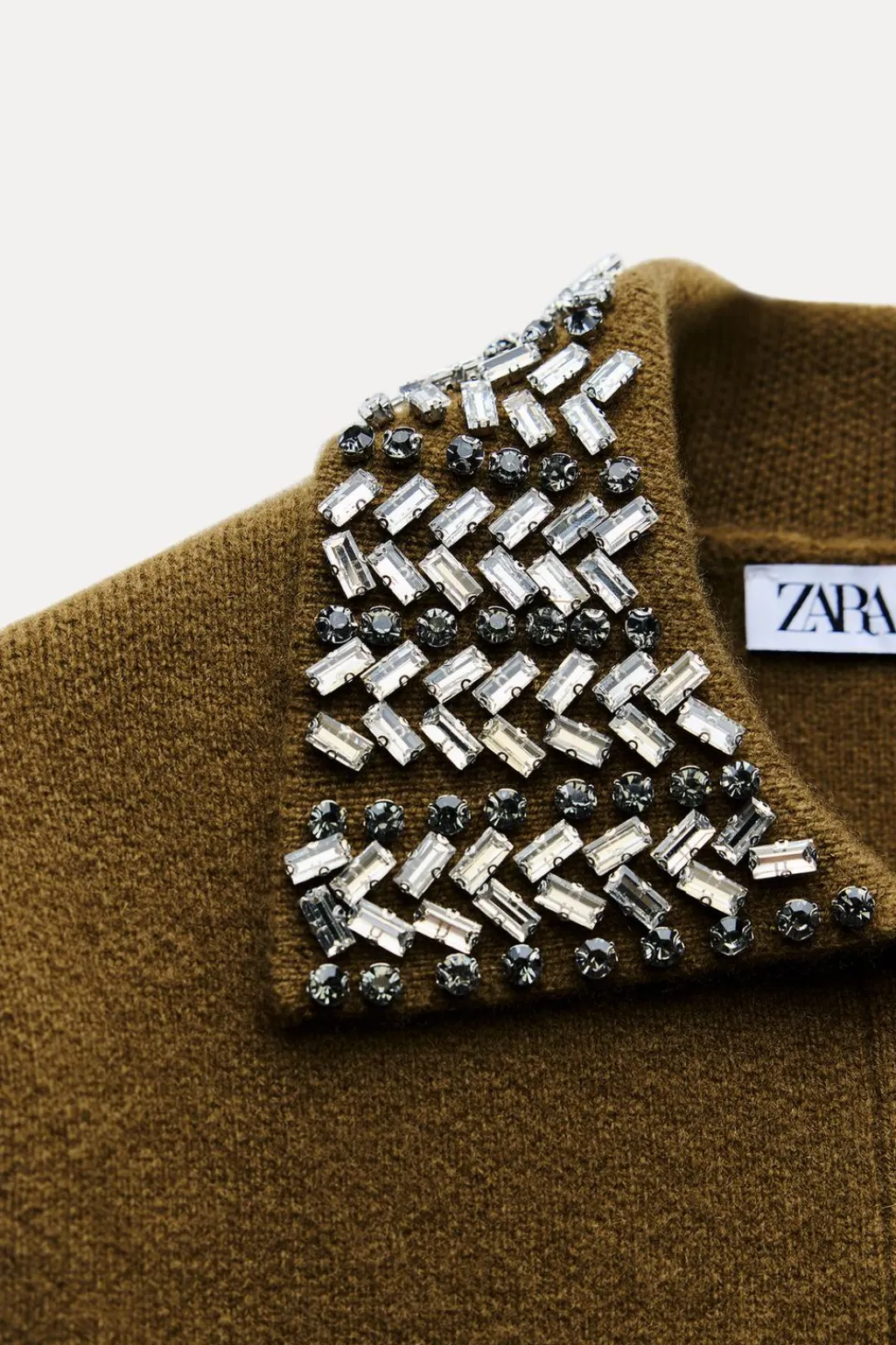 Online CHAQUETA 100% LANA SOLAPA JOYAS Mujer Cárdigan / Jerséis|Punto