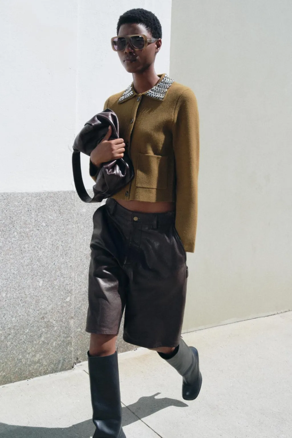 Online CHAQUETA 100% LANA SOLAPA JOYAS Mujer Cárdigan / Jerséis|Punto