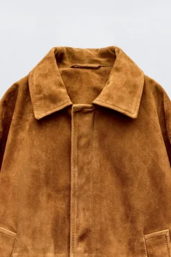 Niños ZARA 6 - 14 Años·Abrigos<CHAQUETA 100% PIEL ANTE