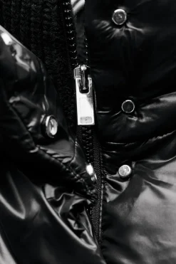 Discount CHAQUETA ACOLCHADA COMBINADA ZW COLLECTION Mujer Abrigos / Anoraks