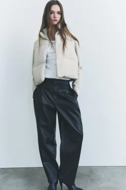 Hot CHAQUETA ACOLCHADA COMBINADA ZW COLLECTION Mujer Abrigos / Anoraks