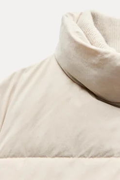 Hot CHAQUETA ACOLCHADA COMBINADA ZW COLLECTION Mujer Abrigos / Anoraks