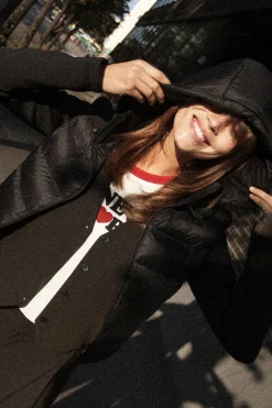 Sale CHAQUETA ACOLCHADA EFECTO NEOPRENO Mujer Abrigos / Anoraks|Chaquetas / Cazadoras