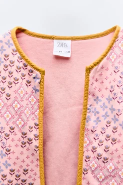 Niños ZARA 6 - 14 Años·Abrigos<CHAQUETA ACOLCHADA ESTAMPADA