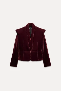 Hot CHAQUETA ACOLCHADA TERCIOPELO ZW COLLECTION Mujer Abrigos / Anoraks