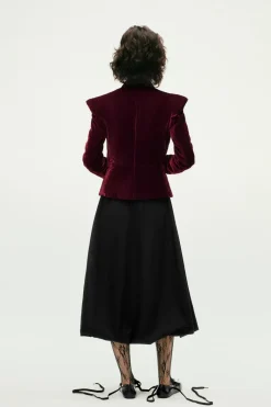 Hot CHAQUETA ACOLCHADA TERCIOPELO ZW COLLECTION Mujer Abrigos / Anoraks