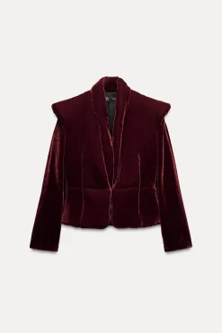 Hot CHAQUETA ACOLCHADA TERCIOPELO ZW COLLECTION Mujer Abrigos / Anoraks