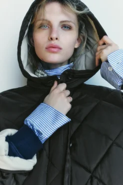 Online CHAQUETA ACOLCHADA WATER REPELLENT ZW COLLECTION Mujer Abrigos / Anoraks