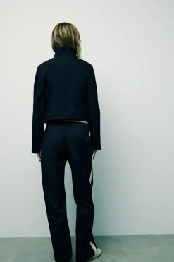 Online CHAQUETA BANDA LATERAL Mujer Chaquetas / Cazadoras