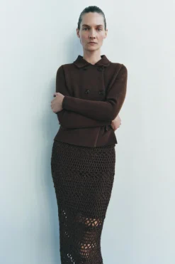 Clearance CHAQUETA BLAZER 100% LANA Mujer Blazers / Chalecos|Cárdigan / Jerséis