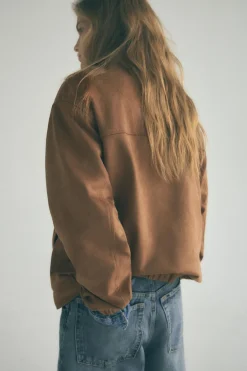 Discount CHAQUETA BOMBER EFECTO ANTE Mujer Chaquetas / Cazadoras