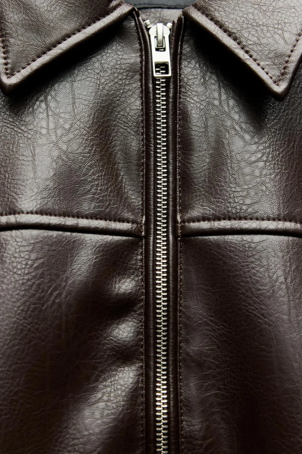 Outlet CHAQUETA BOMBER EFECTO PIEL Mujer Chaquetas / Cazadoras