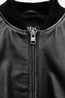 Outlet CHAQUETA BOMBER OVERSIZE PIEL Mujer Chaquetas / Cazadoras