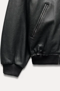 Outlet CHAQUETA BOMBER OVERSIZE PIEL Mujer Chaquetas / Cazadoras