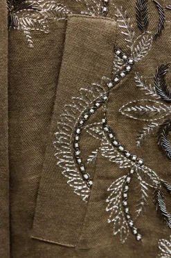 Clearance CHAQUETA BORDADOS CONTRASTE ZW COLLECTION Mujer Chaquetas / Cazadoras