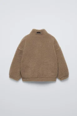 Niños ZARA 1½ - 6 Años·Abrigos|1½ - 6 Años·Abrigos<CHAQUETA BORREGUILLO