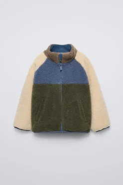 Niños ZARA 1½ - 6 Años·Abrigos|1½ - 6 Años·Abrigos<CHAQUETA BORREGUILLO