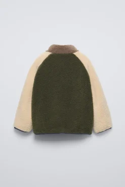 Niños ZARA 1½ - 6 Años·Abrigos|1½ - 6 Años·Abrigos<CHAQUETA BORREGUILLO