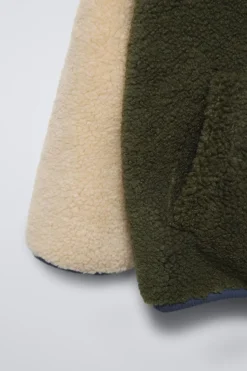 Niños ZARA 1½ - 6 Años·Abrigos|1½ - 6 Años·Abrigos<CHAQUETA BORREGUILLO