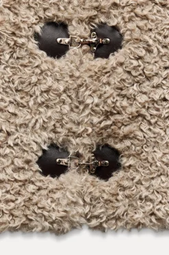 Discount CHAQUETA BORREGUILLO ALAMARES Mujer Chaquetas / Cazadoras