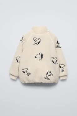 Niños ZARA 1½ - 6 Años·Abrigos|1½ - 6 Años·Abrigos<CHAQUETA BORREGUILLO SNOOPY PEANUTS™