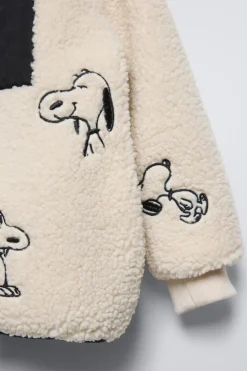 Niños ZARA 1½ - 6 Años·Abrigos|1½ - 6 Años·Abrigos<CHAQUETA BORREGUILLO SNOOPY PEANUTS™