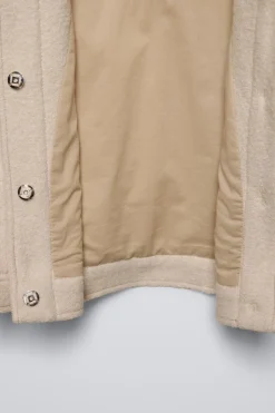 Niños ZARA 6 - 14 Años·Abrigos|6 - 14 Años·Total Look<CHAQUETA BOUCLÉ CON LANA LACITO