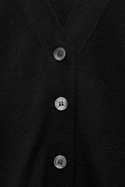 New CHAQUETA BÁSICA 100% LANA Mujer Cárdigan / Jerséis|Punto