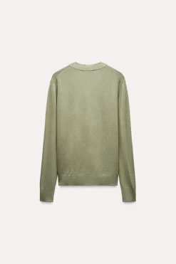 Outlet CHAQUETA BÁSICA PUNTO LISO Mujer Cárdigan / Jerséis|Punto