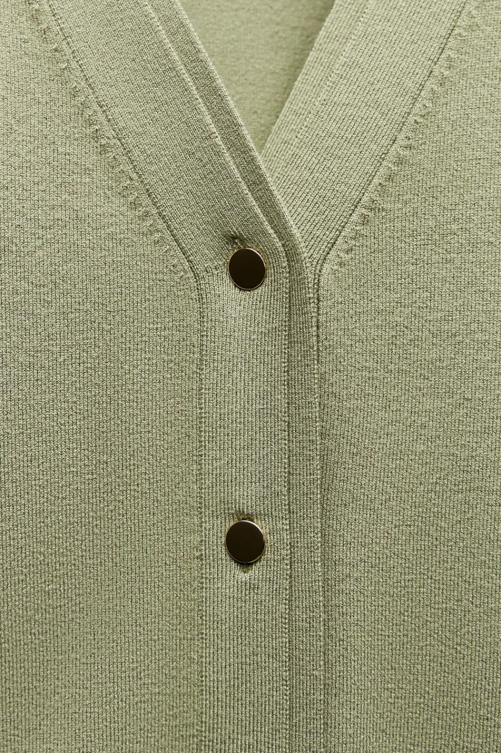 Outlet CHAQUETA BÁSICA PUNTO LISO Mujer Cárdigan / Jerséis|Punto