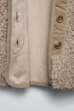 Niños ZARA 1½ - 6 Años·Abrigos|1½ - 6 Años·Abrigos<CHAQUETA CAPUCHA BORREUGILLO