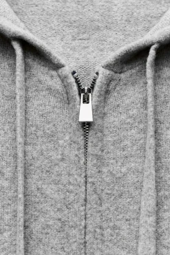 Best CHAQUETA CAPUCHA PUNTO Mujer Cárdigan / Jerséis|Punto