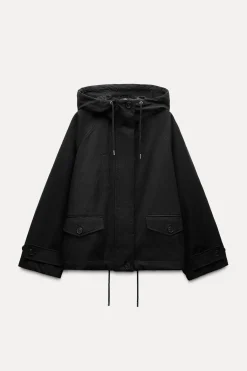 New CHAQUETA CAPUCHA ZW COLLECTION Mujer Chaquetas / Cazadoras