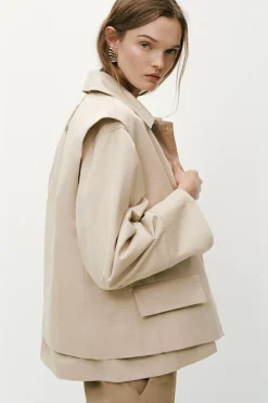 Discount CHAQUETA CHALECO ZW COLLECTION Mujer Chaquetas / Cazadoras