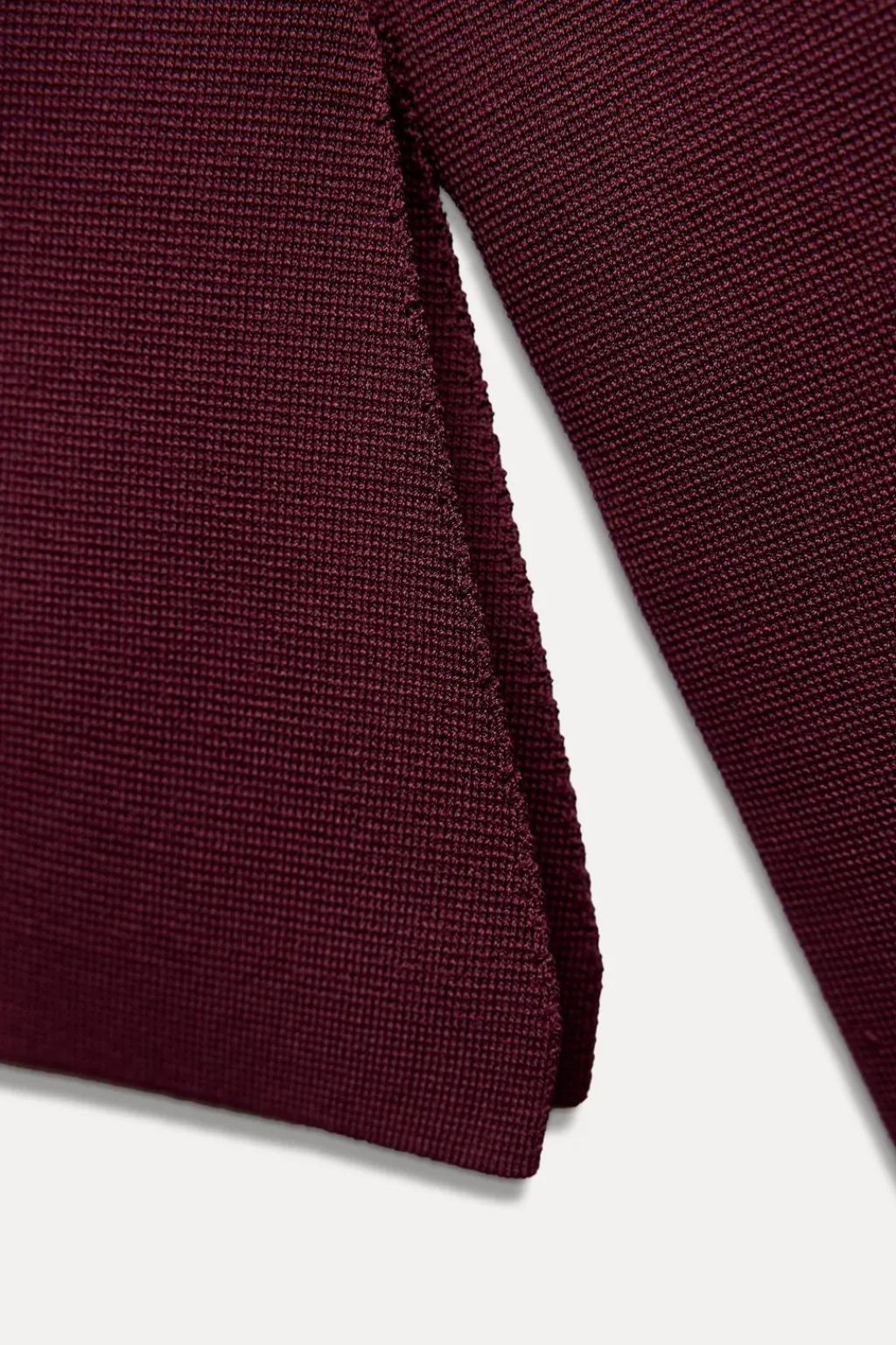 New CHAQUETA CINTURA ENTALLADA PUNTO LISO Mujer Cárdigan / Jerséis|Punto