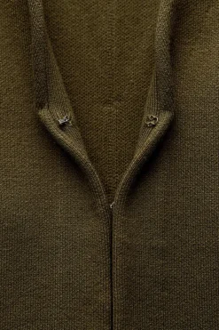 Best CHAQUETA CINTURA ENTALLADA PUNTO LISO Mujer Cárdigan / Jerséis|Punto