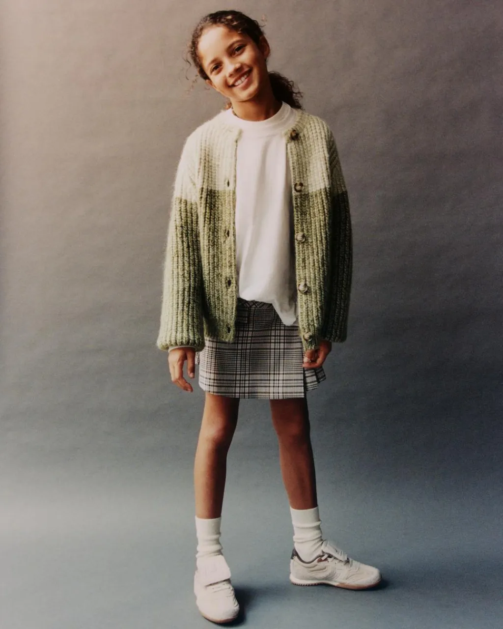 Niños ZARA 6 - 14 Años·Punto<CHAQUETA COLOR BLOCK