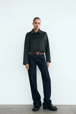 Outlet CHAQUETA CON LANA Mujer Chaquetas / Cazadoras