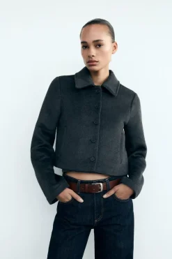 Outlet CHAQUETA CON LANA Mujer Chaquetas / Cazadoras