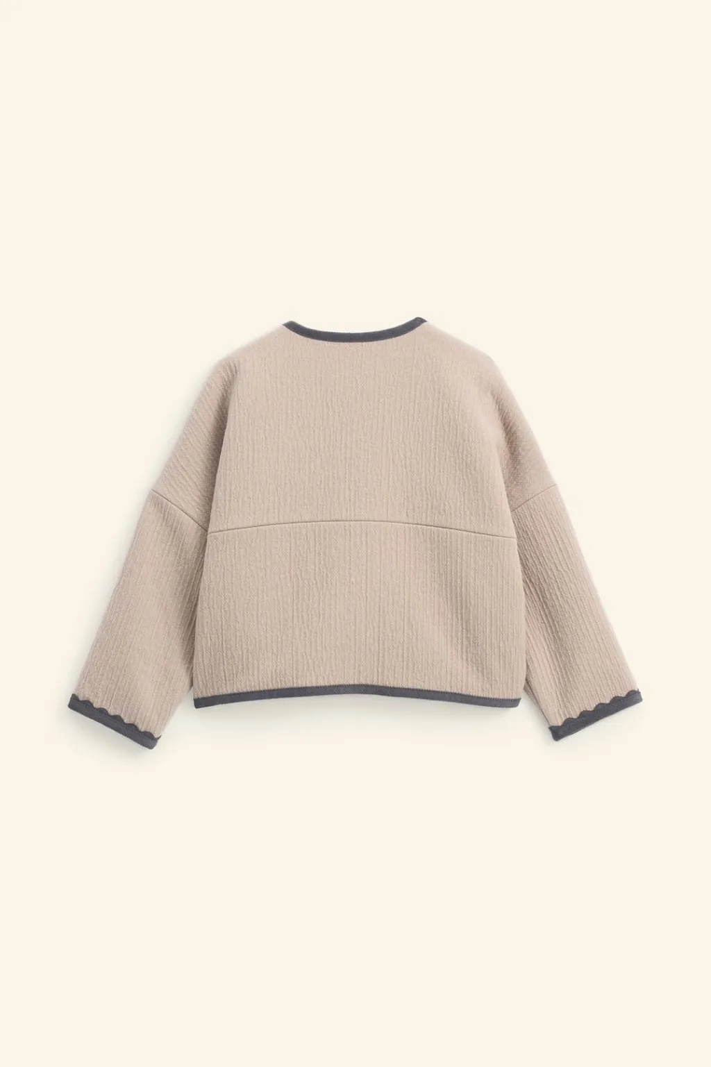 Niños ZARA 6 - 14 Años·Abrigos<CHAQUETA CORTA CON LANA LIMITED EDITION