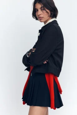 New CHAQUETA CORTA SOLAPA Mujer Chaquetas / Cazadoras