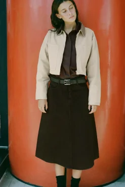 Hot CHAQUETA CROP CONTRASTE Mujer Chaquetas / Cazadoras